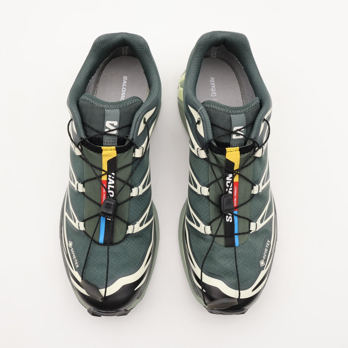 L47581300 Salomon XT-6 GORE-TEX Urban Chic Black Lime Cream (Men's)