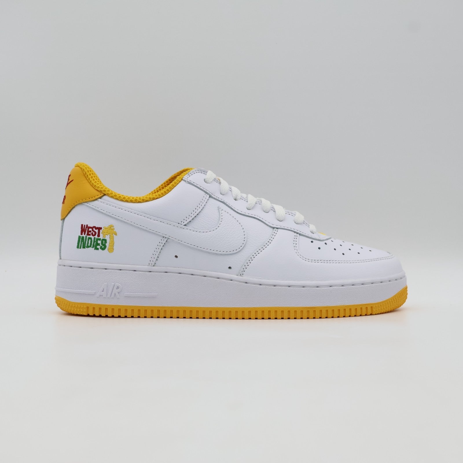 DX1156-101 Nike Air Force 1 Low West Indies White University Gold (Men's)