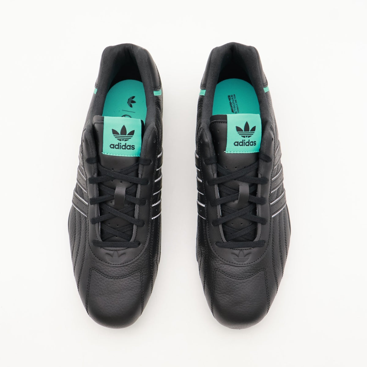 JR4543 Mercedes AMG PETRONAS F1 Team adidas Adiracer Lo Core Black Semi (Men's)