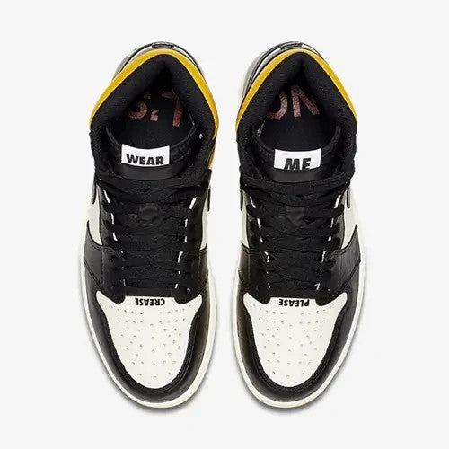 861428-107 Nike Air Jordan 1 Retro High (NOT FOR RESALE) Varsity Maize (Men's)