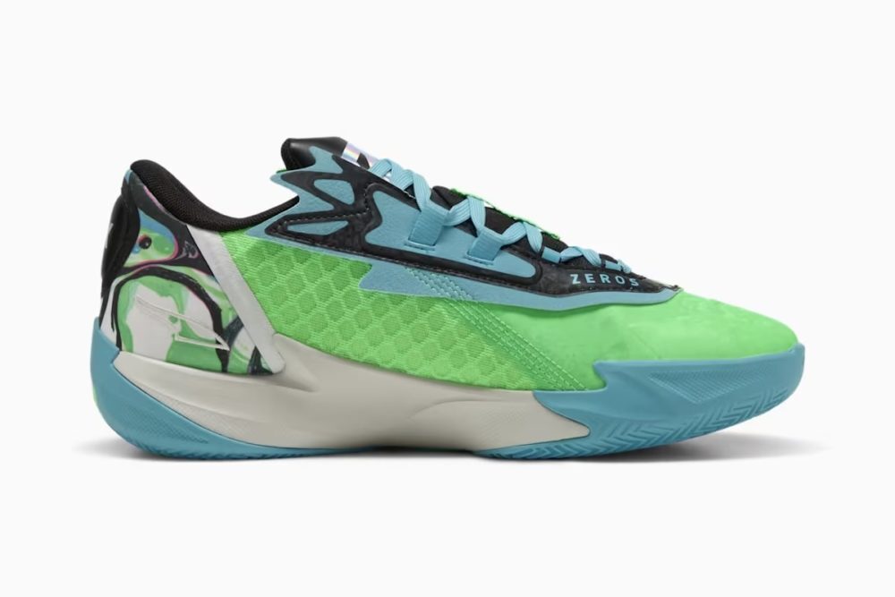 311349-01 NBA 2K Puma Scoot Zeros 2 Bright Aqua Feather Gray (Men's)
