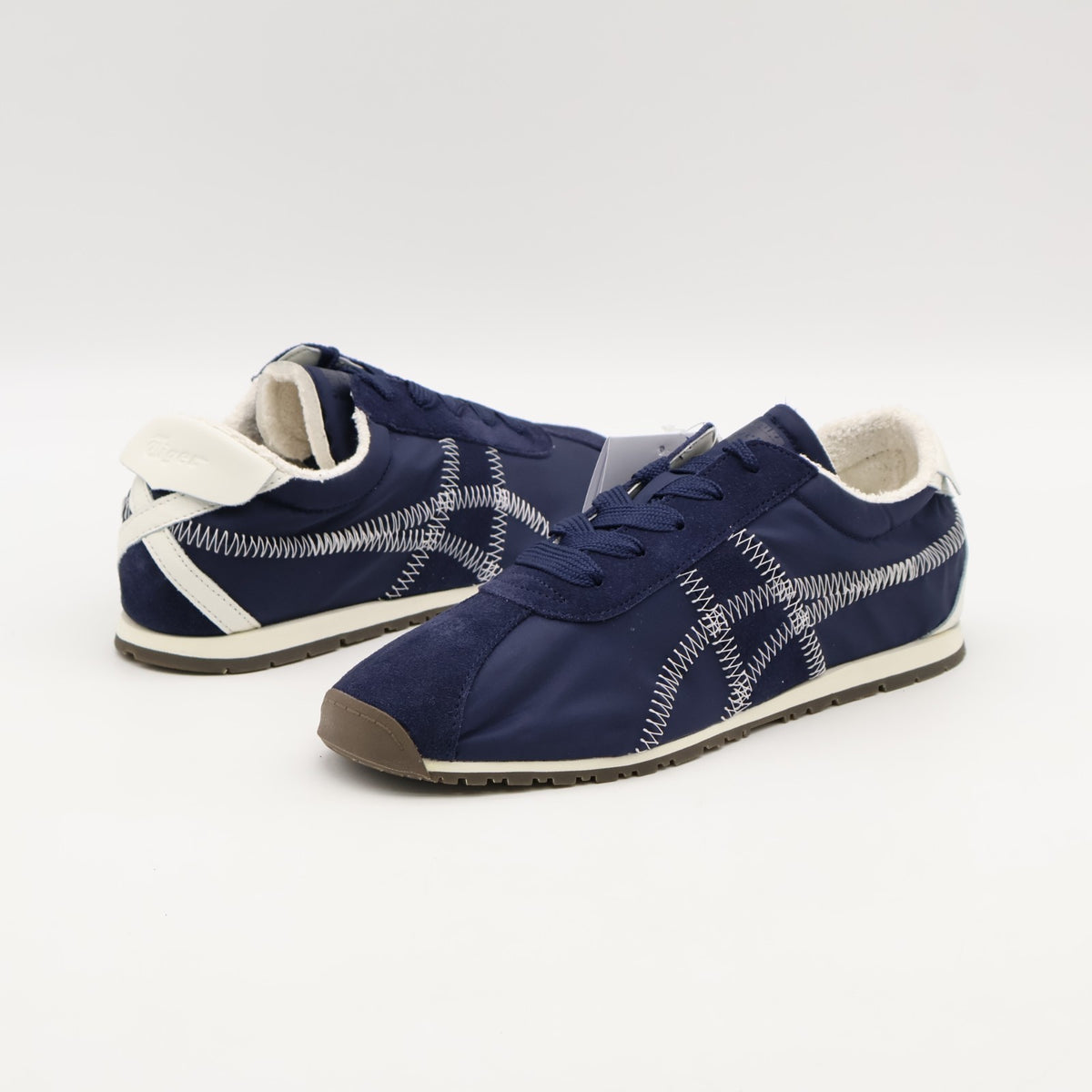 1183C317-401 Onitsuka Tiger Tiger Corsair A55 Midnight Cream (Men's)