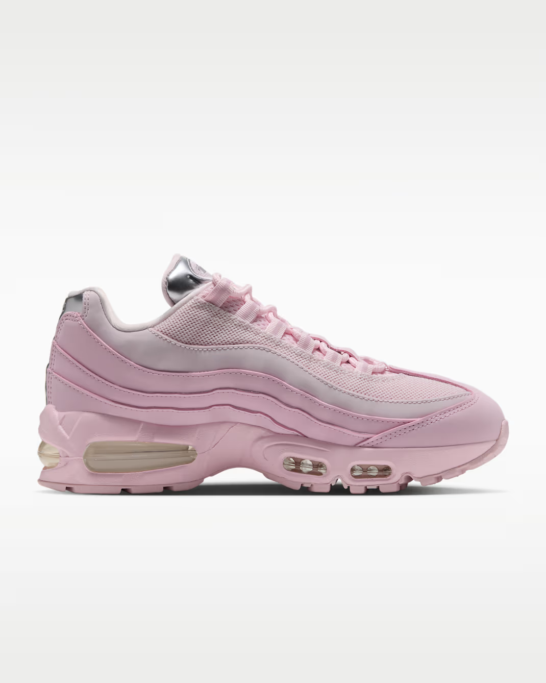 IV3305-600 Nike Air Max 95 Big Bubble Chrome "Pink Foam/Pearl Pink" (women's)