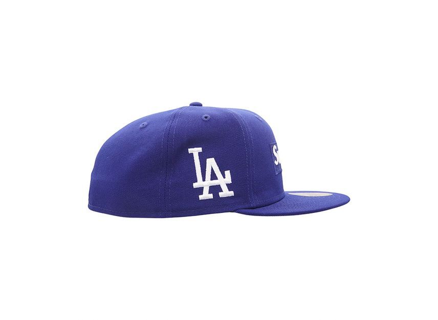 Supreme MLB Teams Box Logo New Era Dark Royal