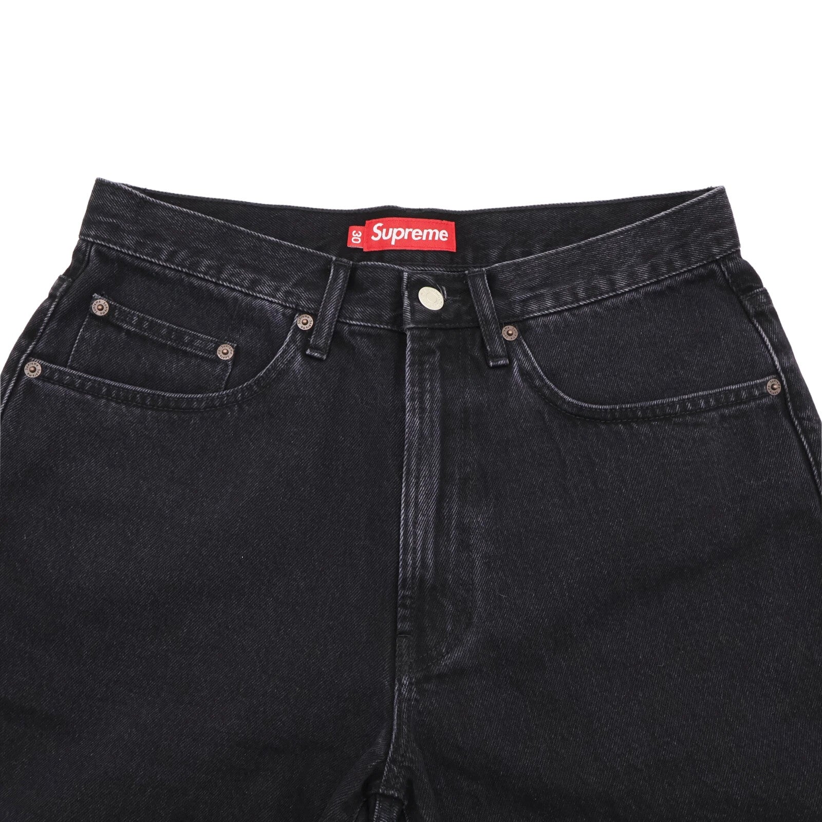 Supreme Baggy Denim Short Black