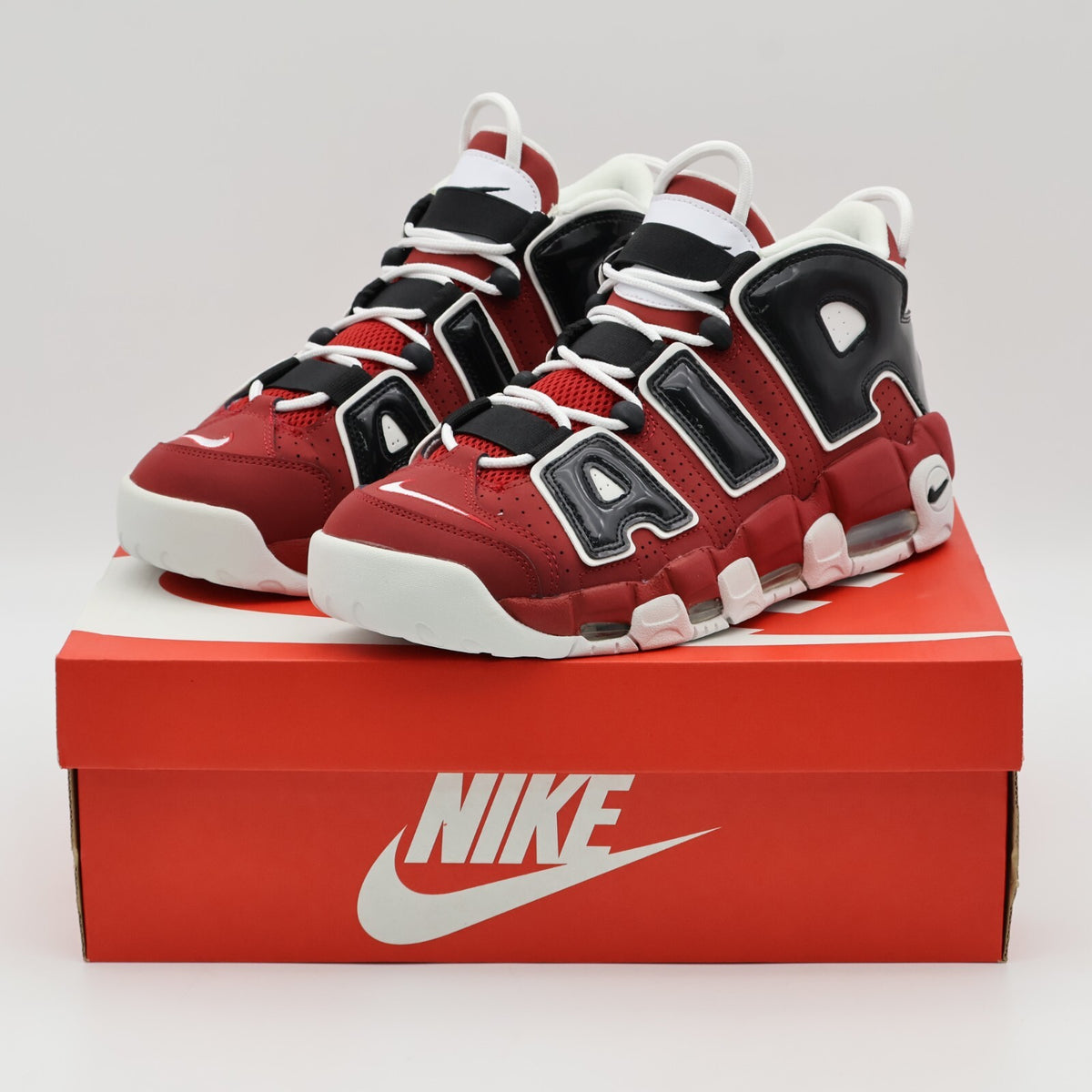 921948-600 Nike Air More Uptempo 96 Bulls Hoops Pack Varsity Red White (Men's)
