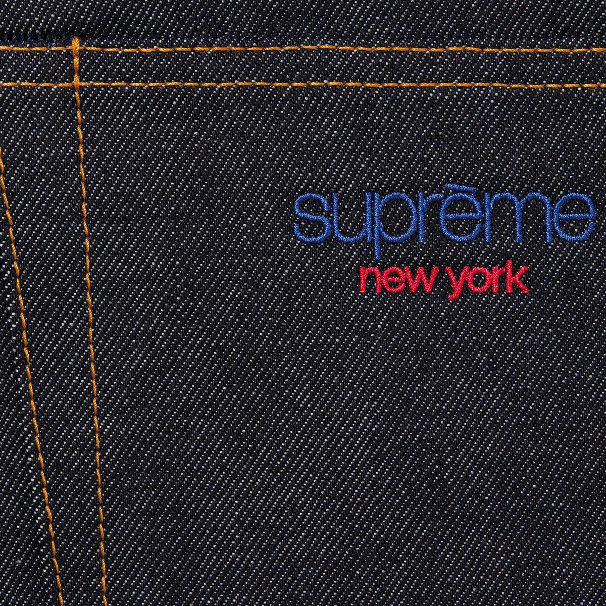 Supreme Rigid Baggy Selvedge Jean Rigid Indigo (25SS)