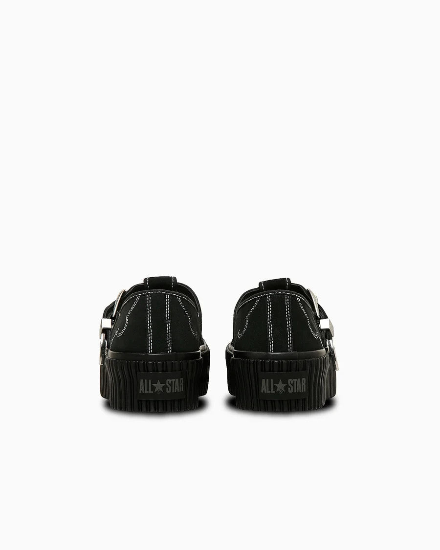 31315840  Converse All Star Lifted Ribtape T-Strap WT OX Black (Men's)