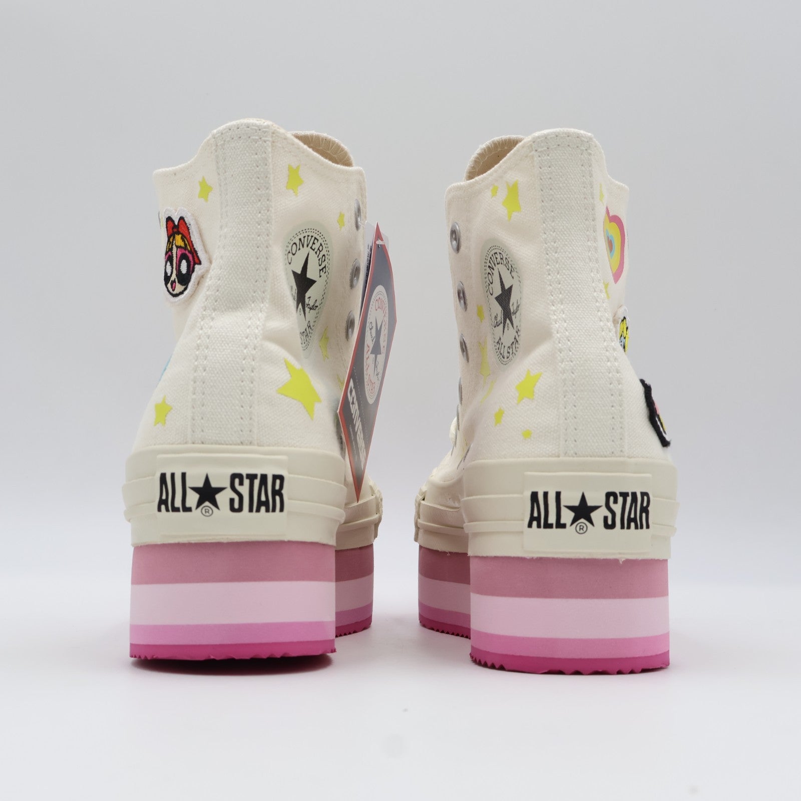 31312820 The Powerpuff Girls Converse All Star Chunkyline Hi White (Women's)
