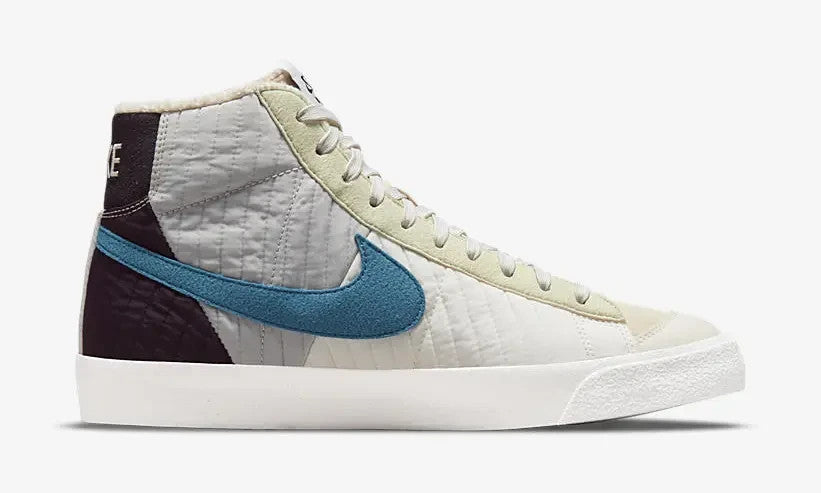 DD8024-200 Nike Blazer Mid '77 LX 'Patchwork Quilt' "Sail/Brown Kelp" (Men's)