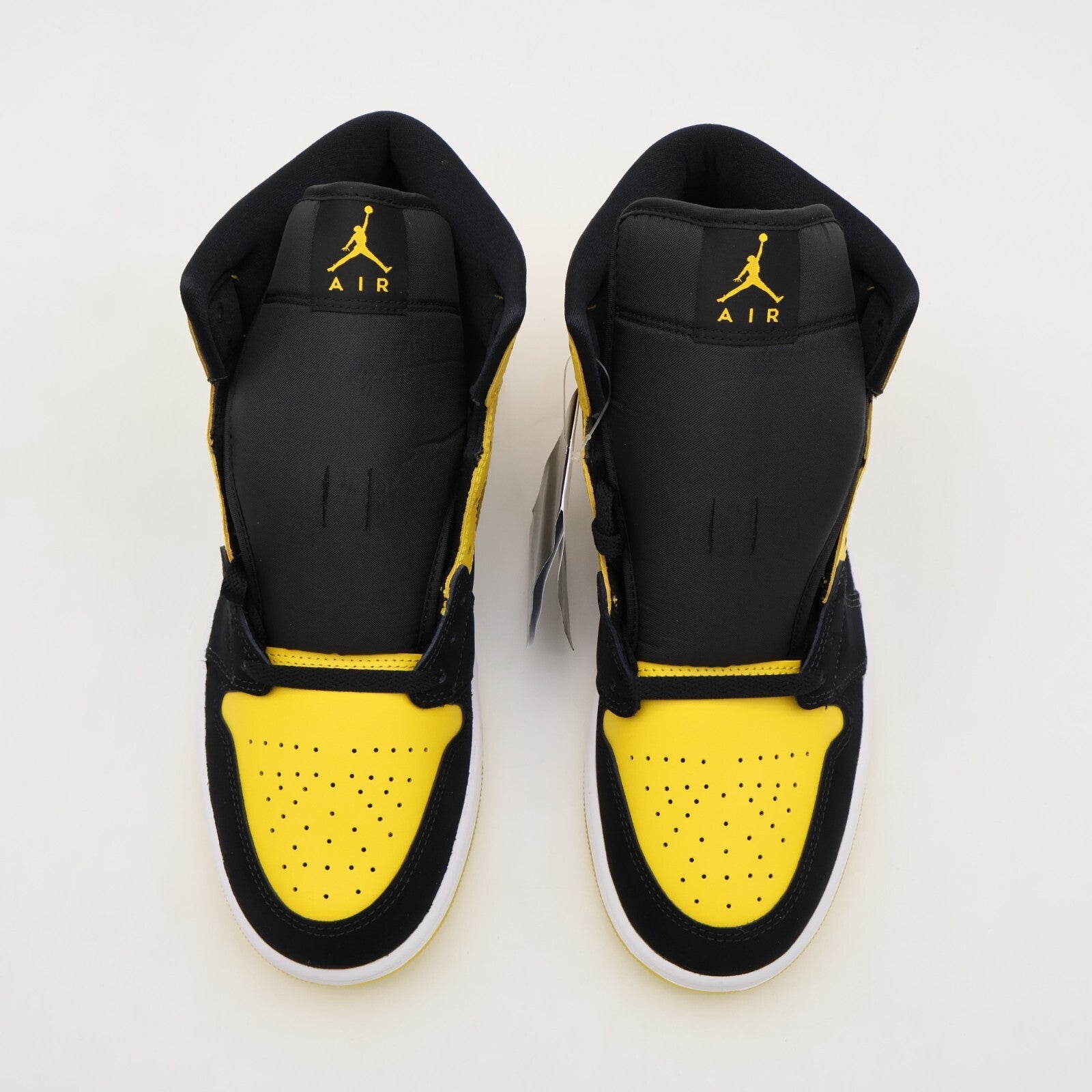 HJ6654-071 Nike Air Jordan Mid Black Varsity Yellow (Men's)