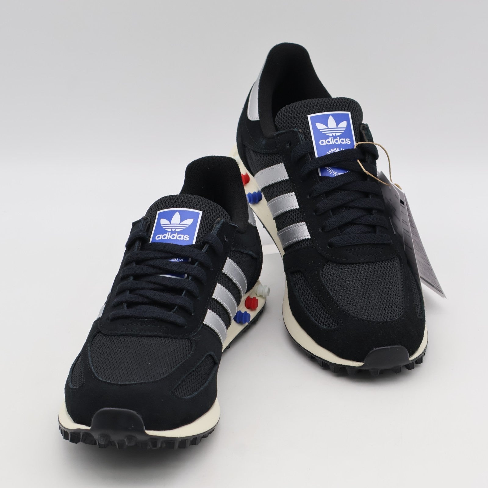 KJ4381 adidas LA Trainer OG Core Black Silver Metallic (Men's)