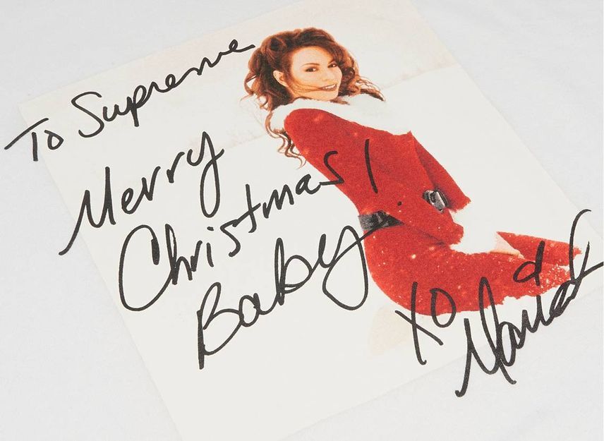 Supreme Mariah Carey Tee White