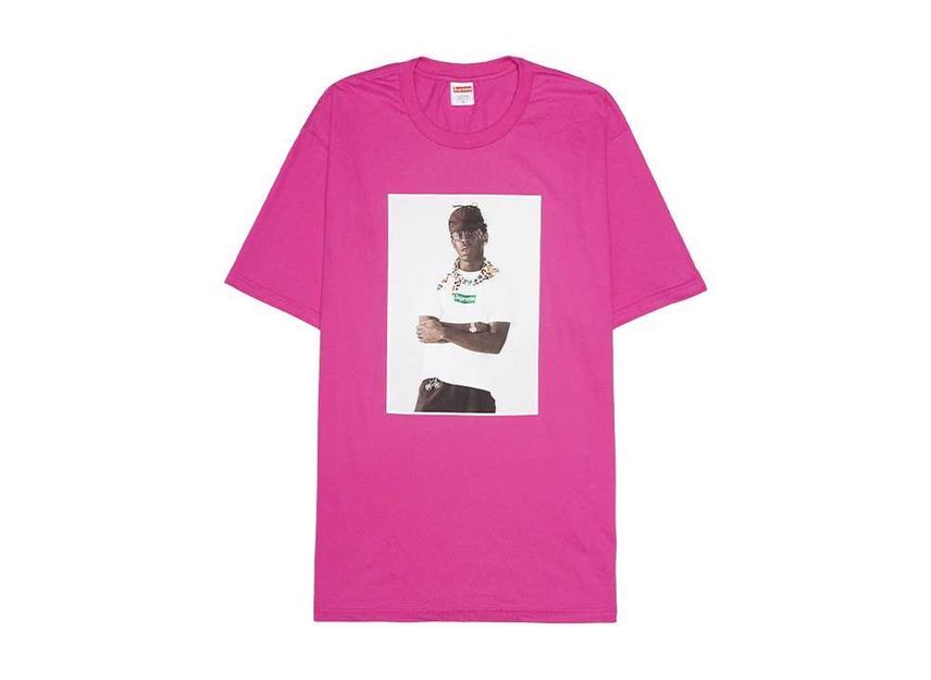 Supreme Tyler The Creator Tee Magenta