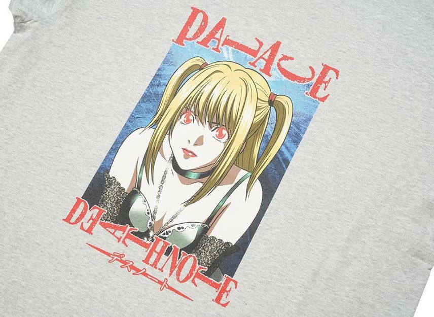 PALACE DEATH NOTE T-Shirt Grey Marl