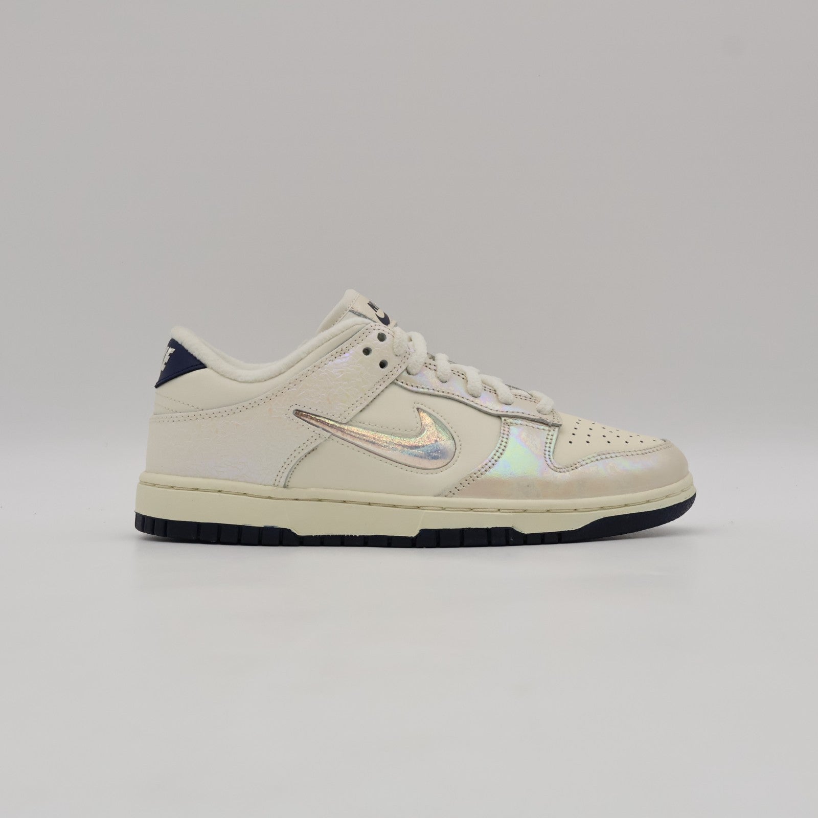 IM6571-027 Nike Dunk Low Mini Swoosh Soft Pearl (Women's)