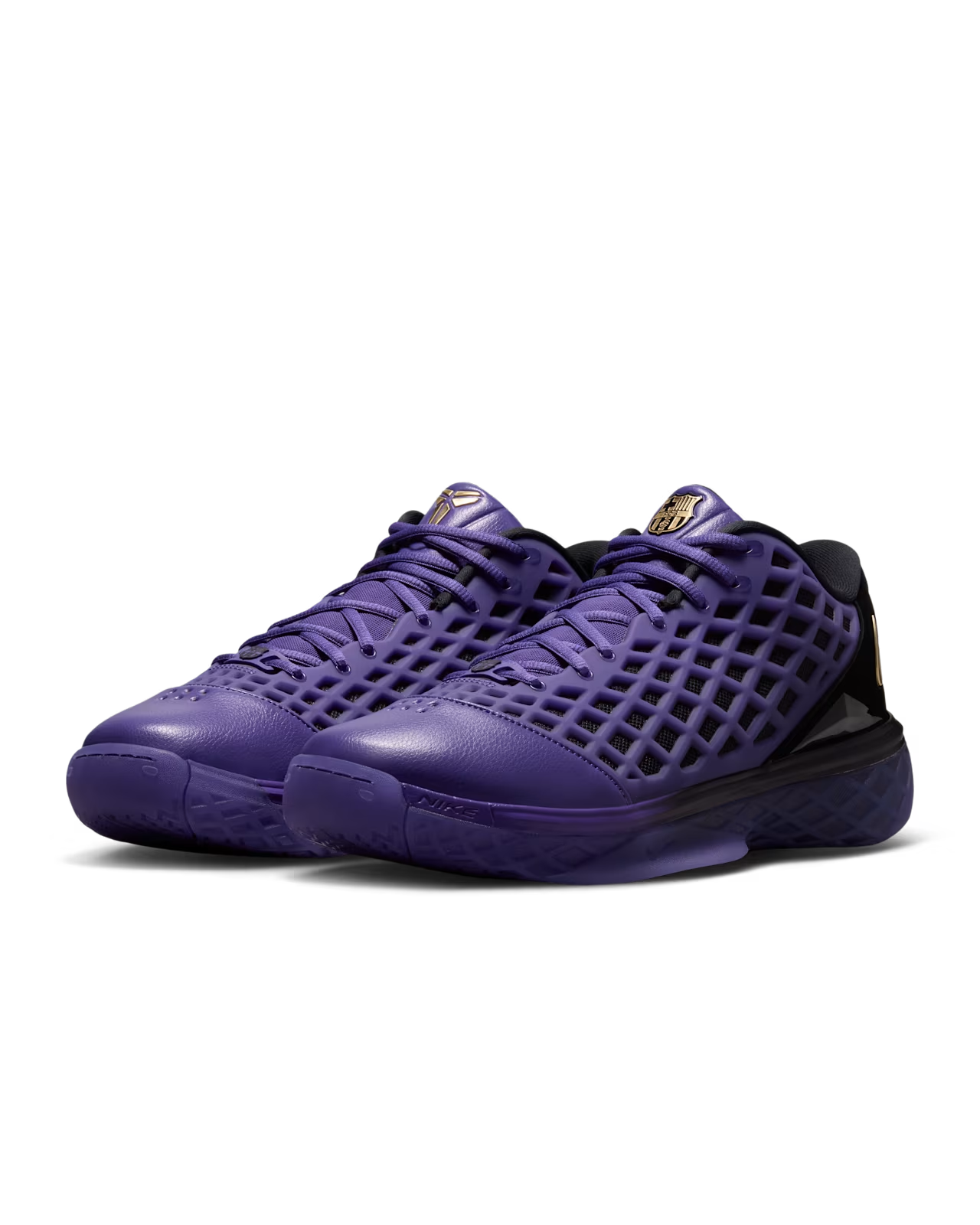IO6257-001 Barcelona Ã Nike Kobe 3 Low Protro "Black/Metallic Gold" (Men's)