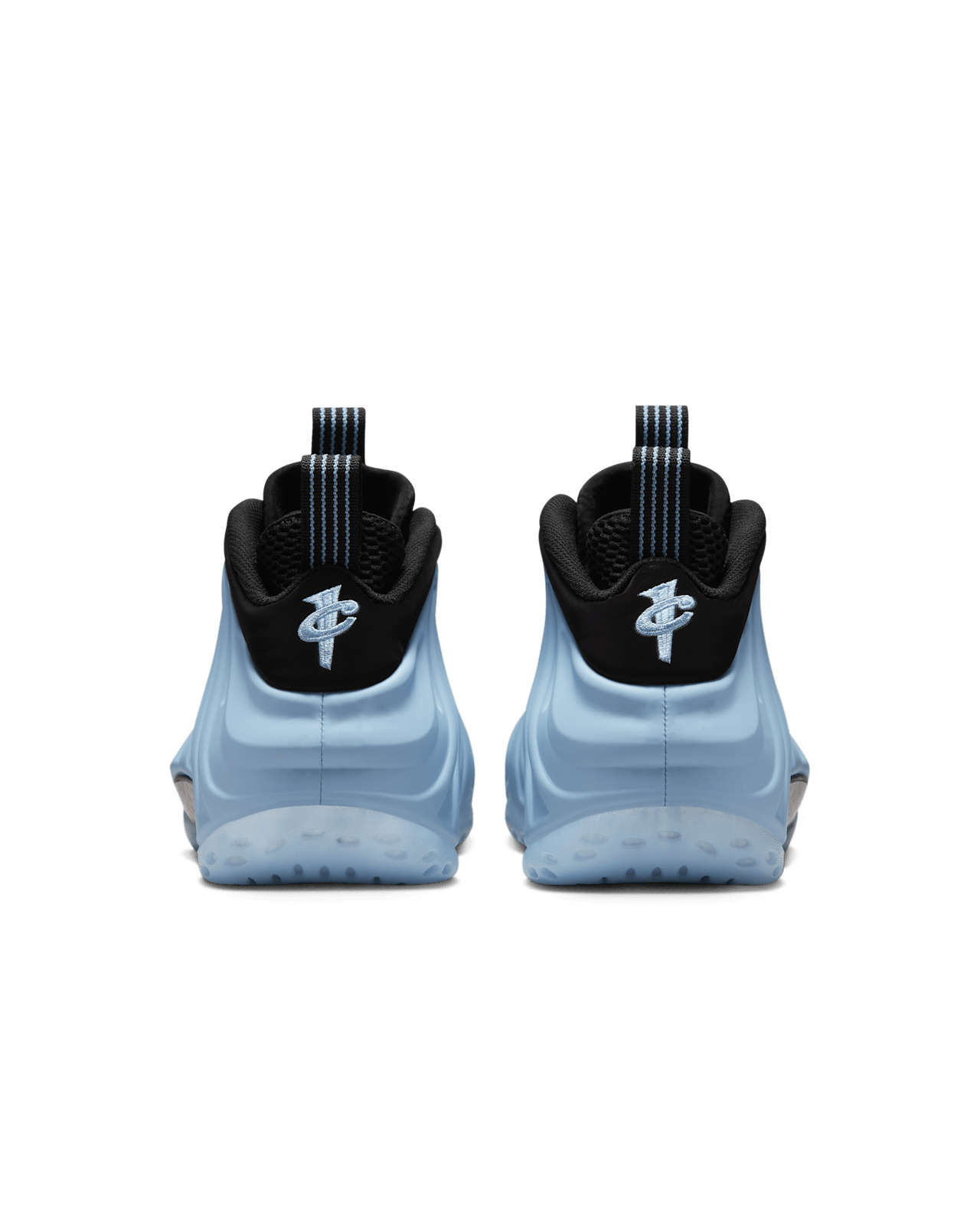 HJ6014-400 Nike Air Foamposite One Psychic Blue and Black (Men's)