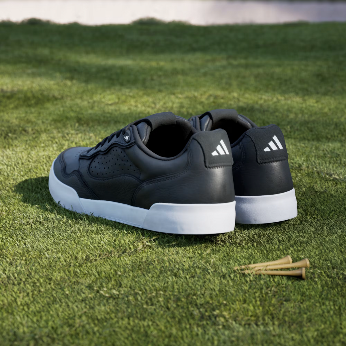 IH9978 adidas Retrocross 25 Spikeless Golf Core Black/Cloud White/Gum (Men's)