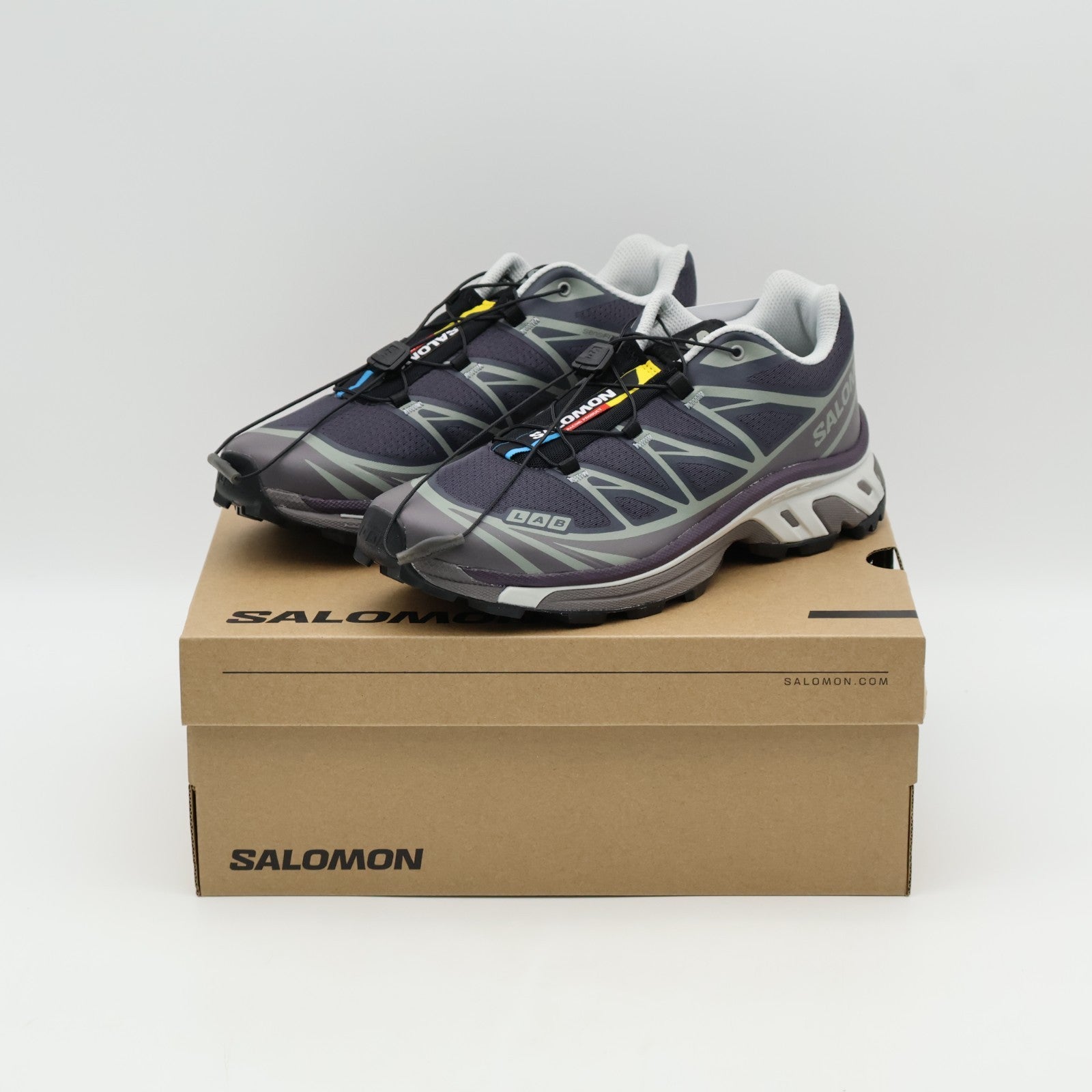 L47864100 Salomon XT-6 Nine Iron Excalibur Plum Perfect (Men's)