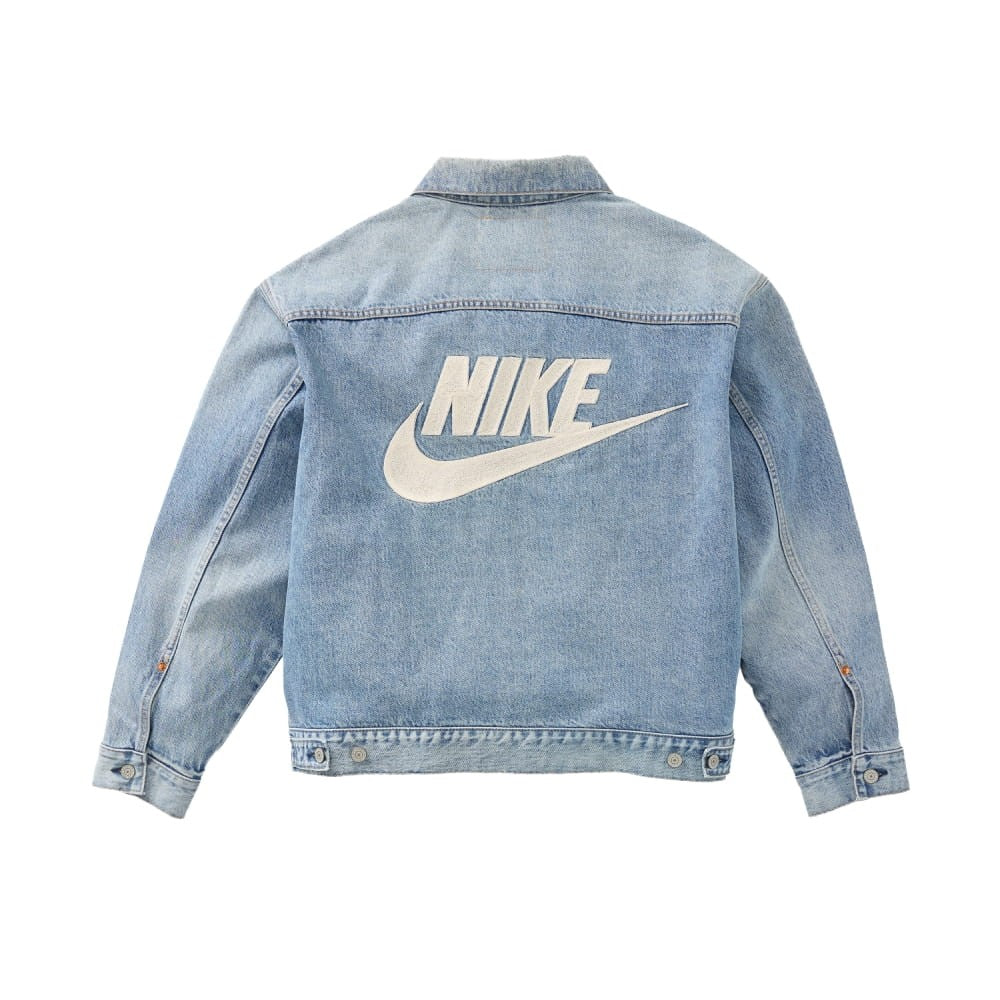 LEVI'S Nike Denim Trucker Jacket Light Indigo