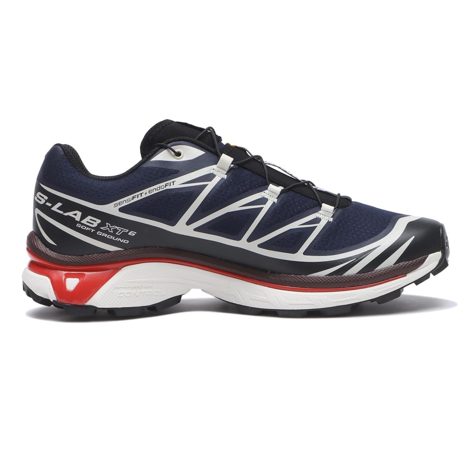 L49105400 Salomon XT-6 Maritime Blue Black Fiery Red (Men's)