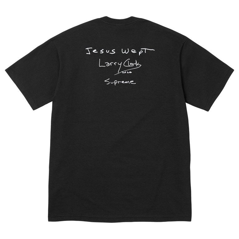 Supreme x Larry Clark G*n Tee Black