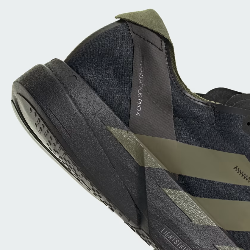 JP6314 Adidas Adios Pro Marathon Racer Core Black Focus Olive (Men's)
