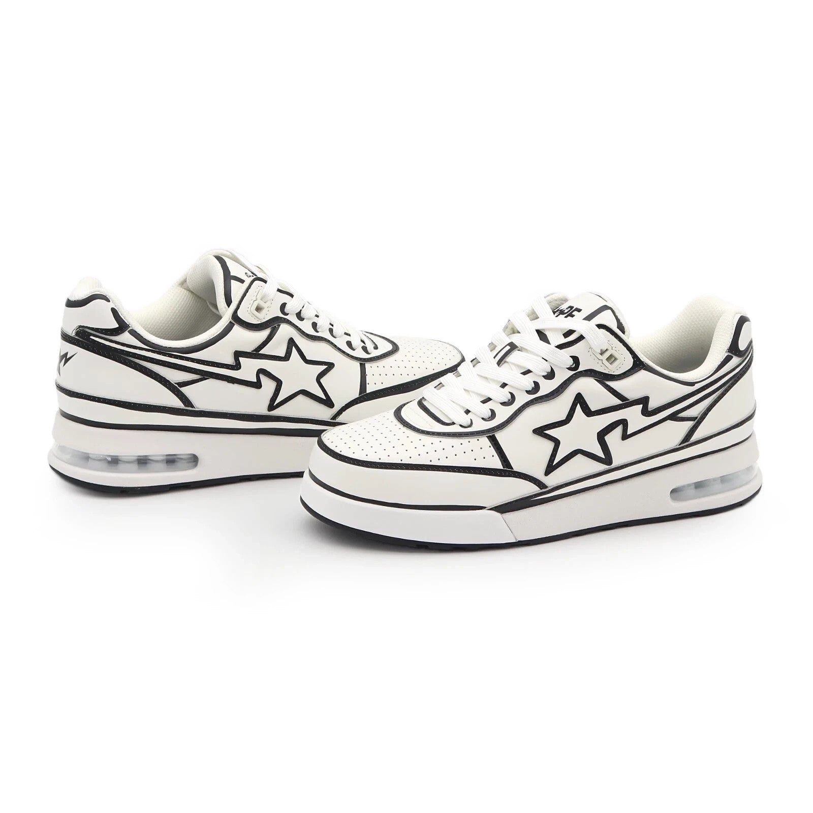 001FWJ731918C Joshua Vides A BATHING APE ROADSTA White (Men's)