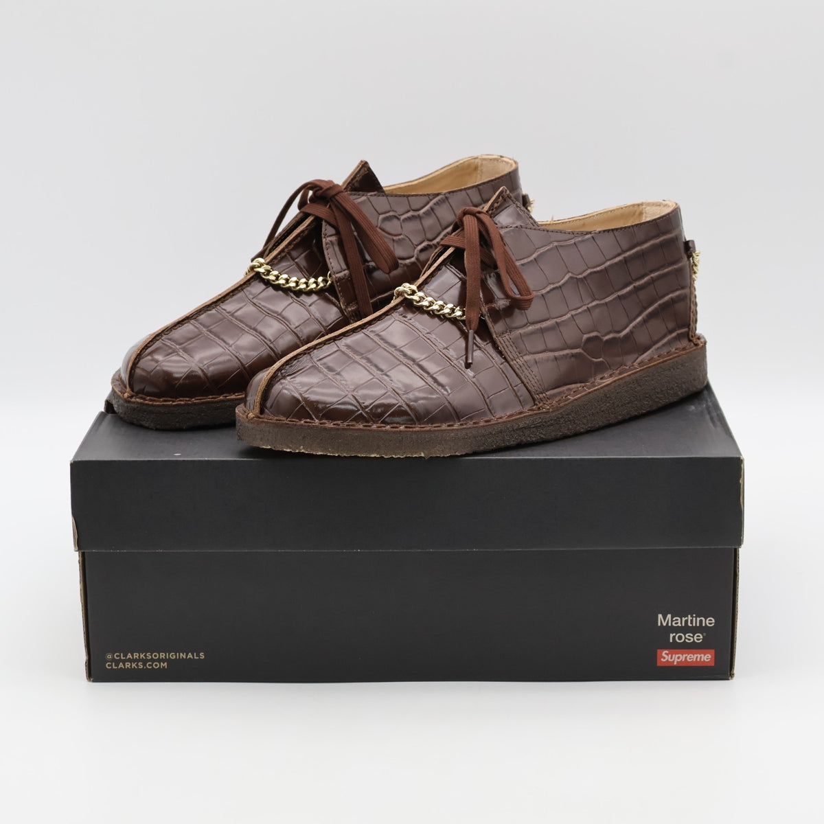 Supreme Martine Rose Clarks Desert Trek Brown FW24 Week4 (Men's)