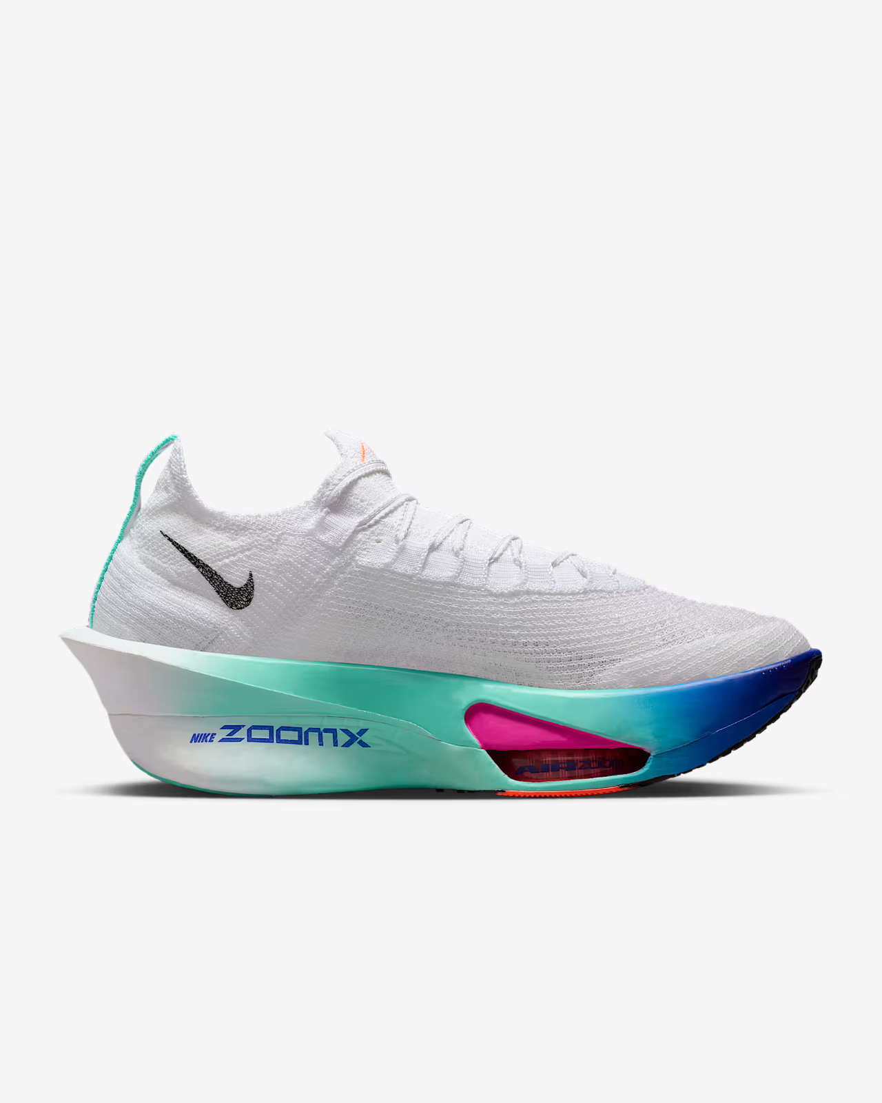 FD8311-104 Nike Alphafly 3 Road Racing Shoes White Hyper Turquoise (Men's)