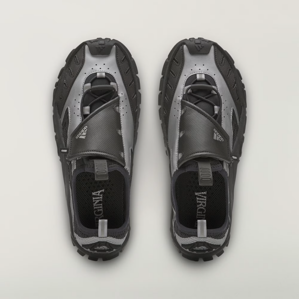 LB2841 Pharrell Ã adidas Water Moc "Core Black/Iron Metallic" (Men's)