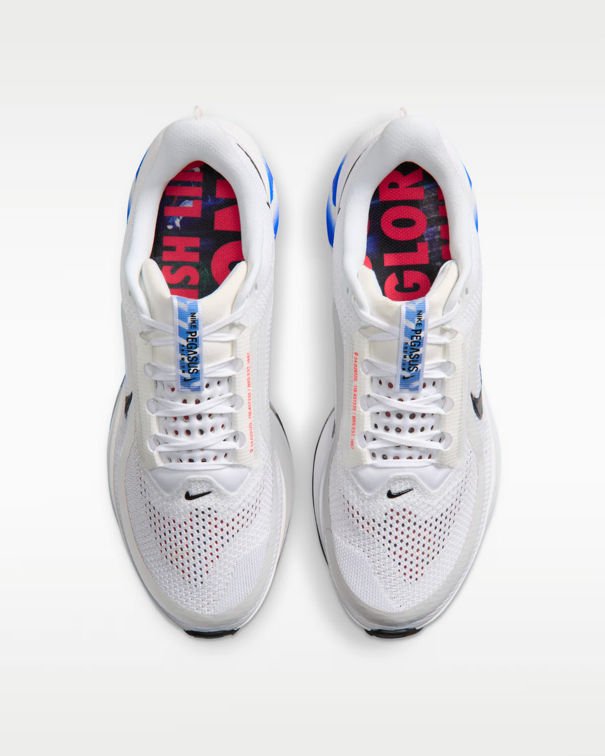 II5262-100 Nike Pegasus Premium "White/Racer Blue" (Men's)