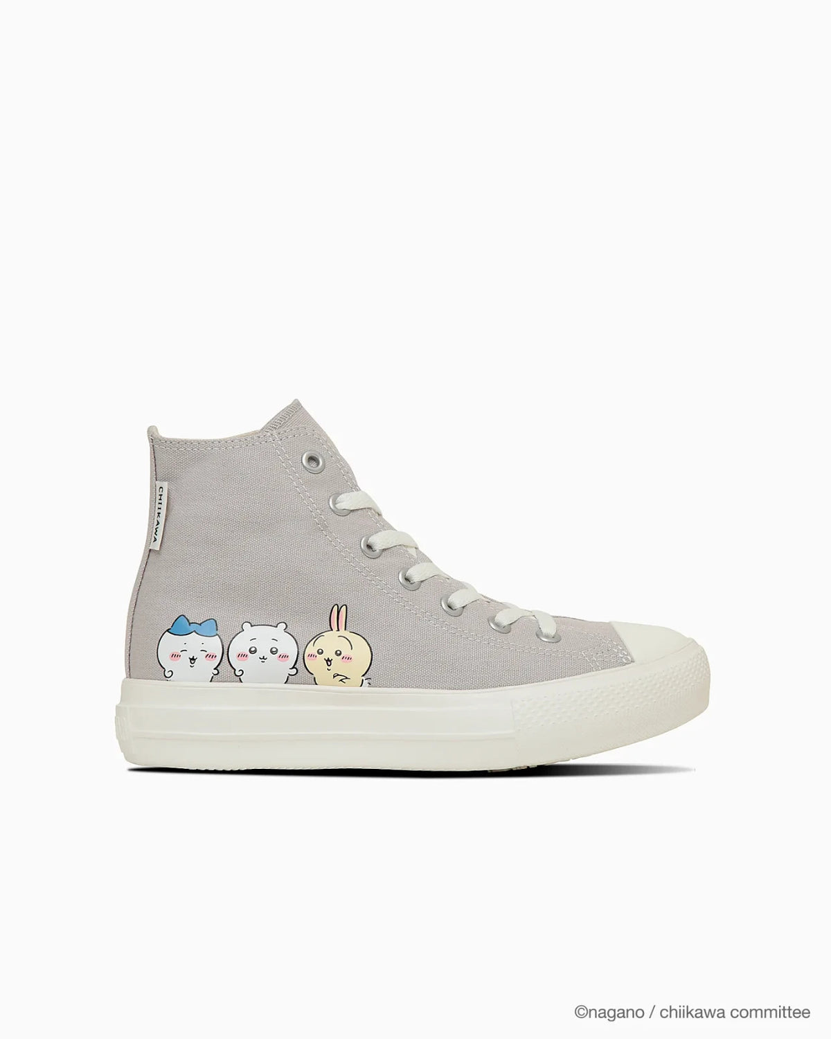 31315242 Chiikawa Ã Converse  All Star Light PLTS PT Hi Light Grey (Women's)