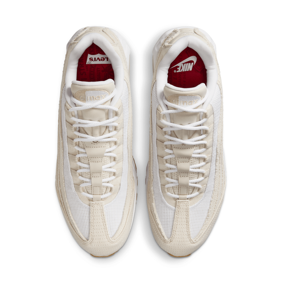 HM4743-100 Levi's Nike Air Max 95 OG Denim White (Men's)
