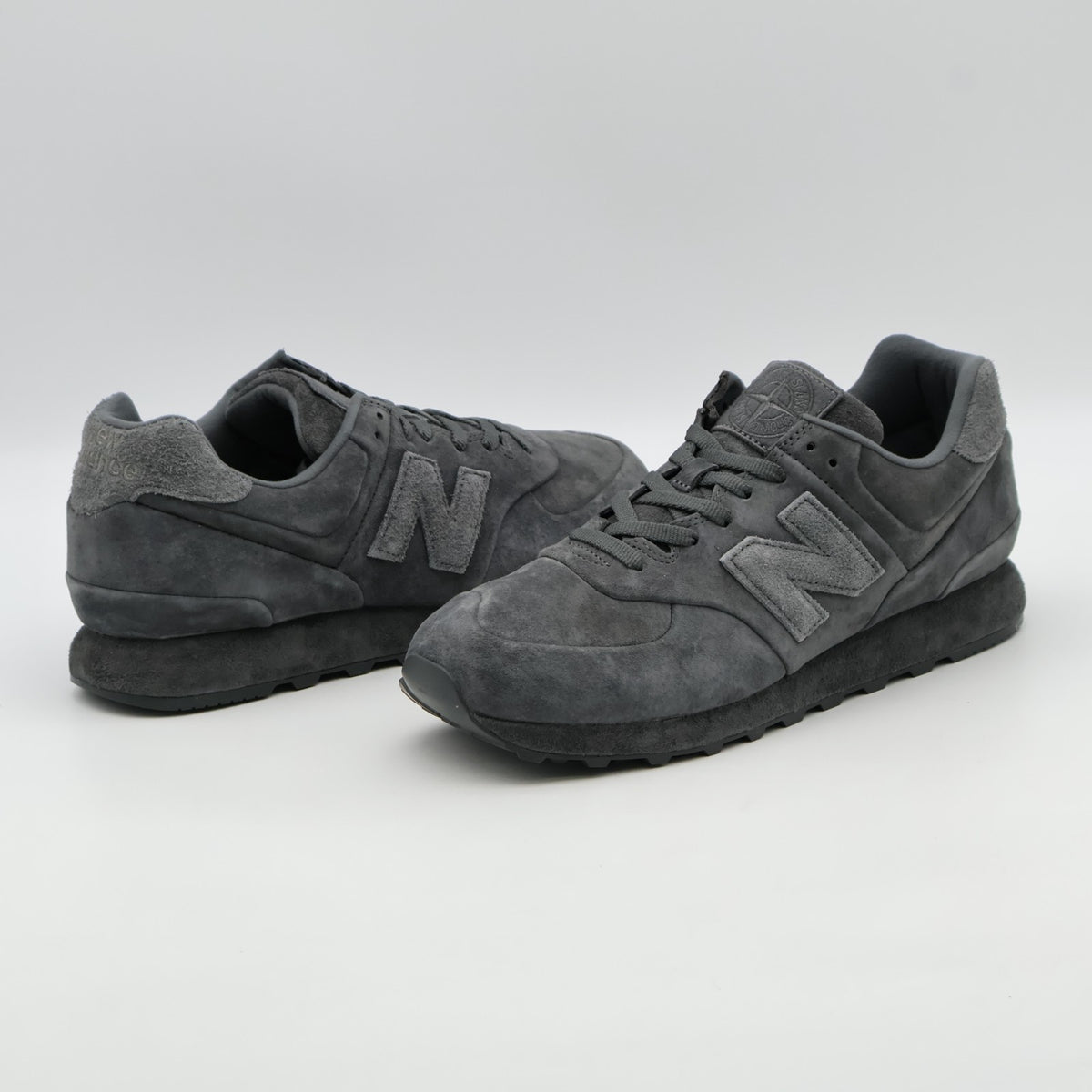 U574BST1 Stone Island New Balance 574 Legacy Ghost Grey (Men's)