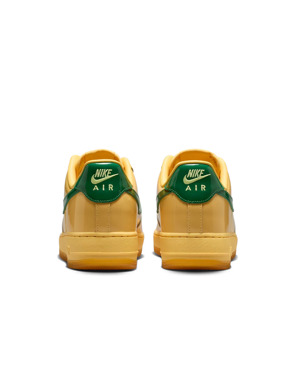 IO4489-700 Nike Air Force 1 Low Patent Leather Topaz Gold Light Laser (Men's)
