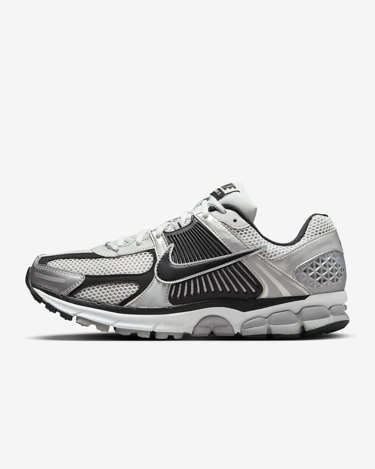 FJ4151-004 Nike Zoom Vomero 5 Metallic Silver Pure Platinum White Black (Men's)