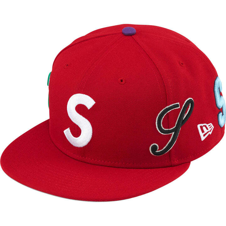 Supreme Multi S Logo New Era Red