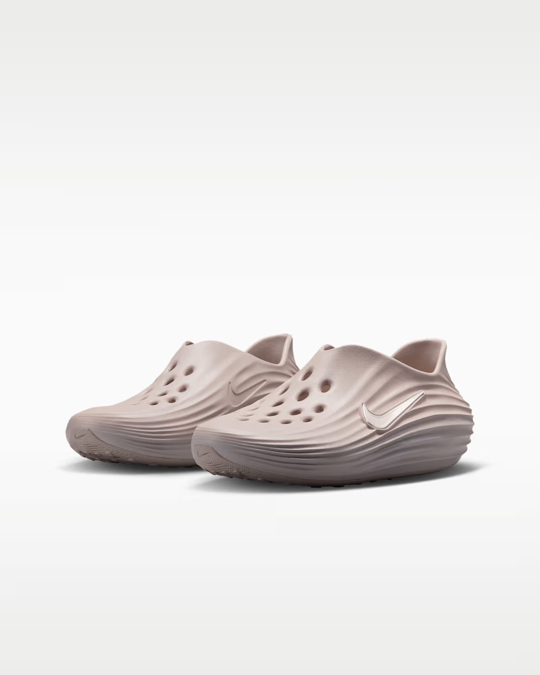 IF1746-202 Nike GS ReactX Rejuven8 "Moon Particle/Light Orewood Brown" (Kids)