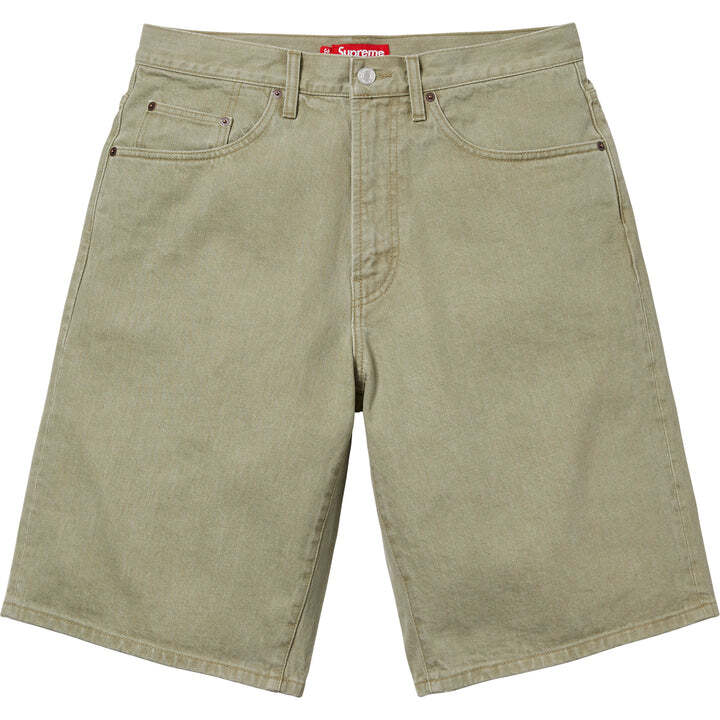 Supreme Baggy Denim Short Olive