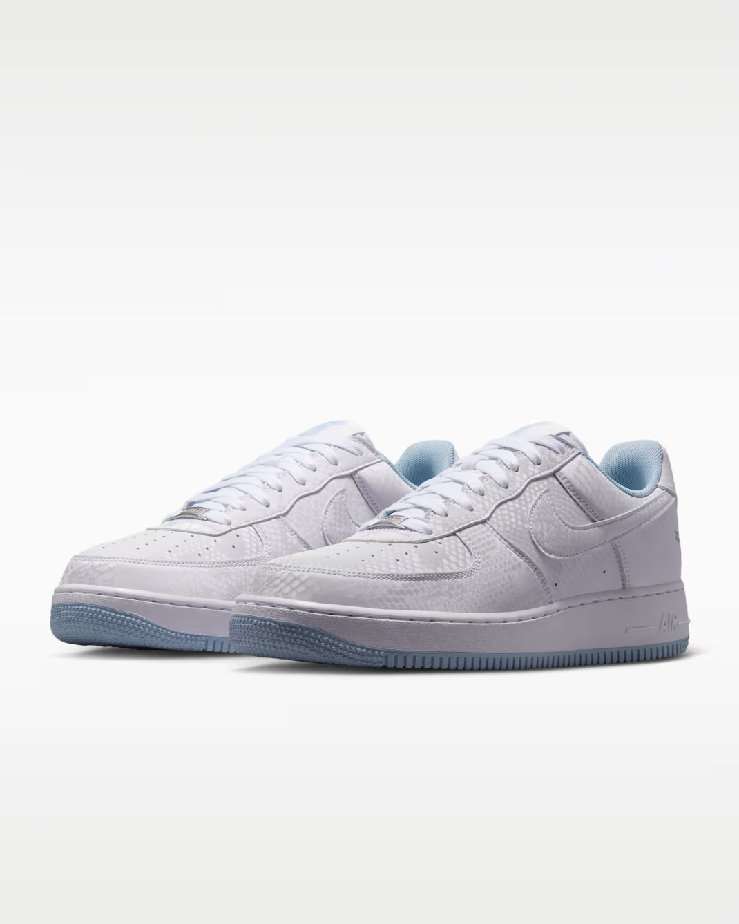 IB0018-103 Kobe Bryant Ã Nike Air Force 1 Low "White/Armory Blue" (Unisex)