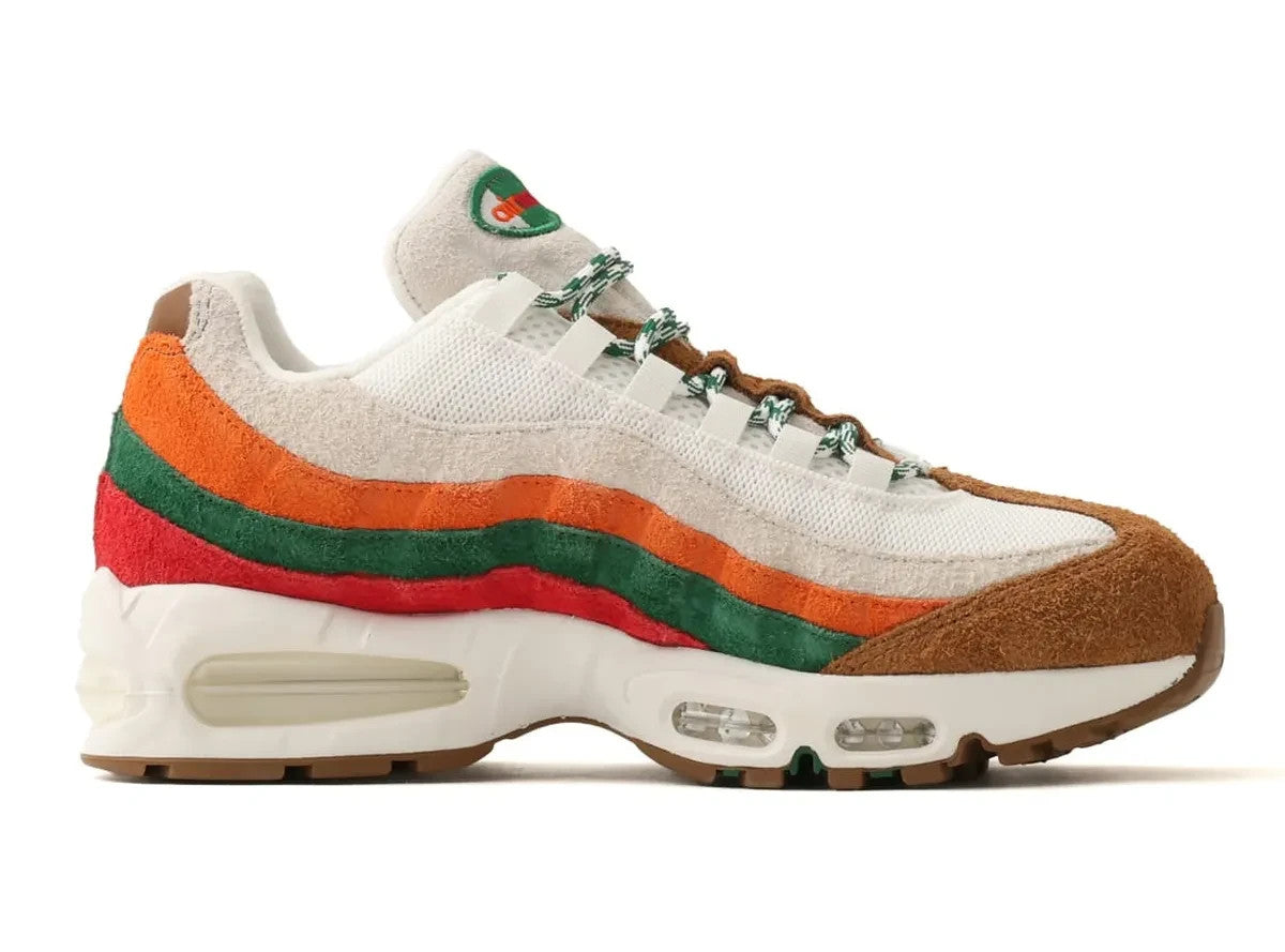 IR1944-102 Nike Air Max 95 OG Big Bubble "Sport Green/Safety Orange" (Men's)