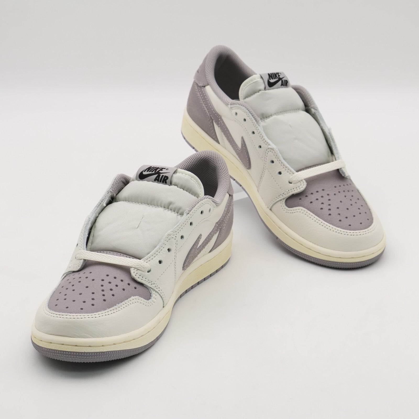 CZ0790-101 Nike Air Jordan 1 Retro Low OG Atmosphere Grey Sail Black (Men's)