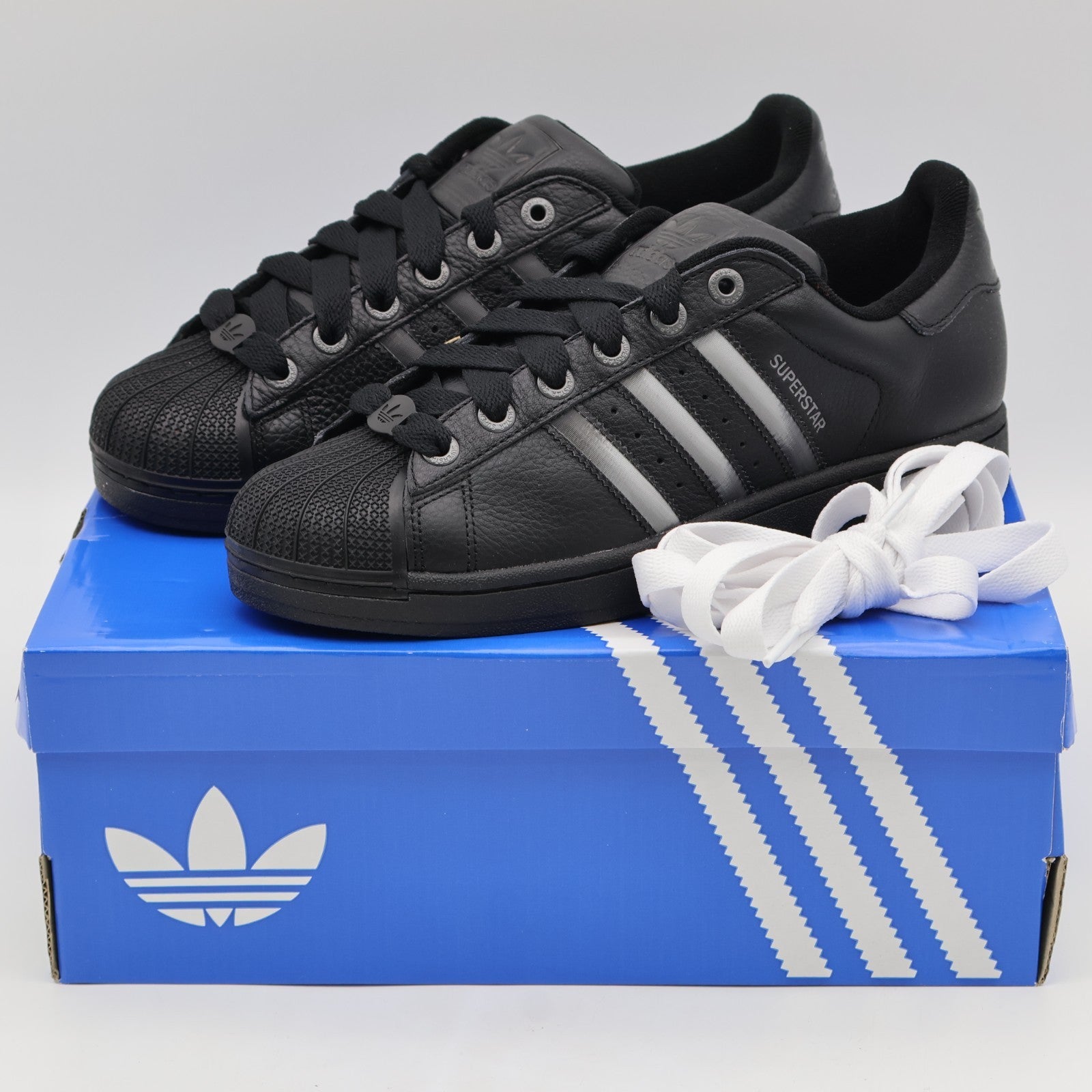 JQ3914 adidas Originals Superstar 2 Core Black Matte Silver Carbon  (Men's)