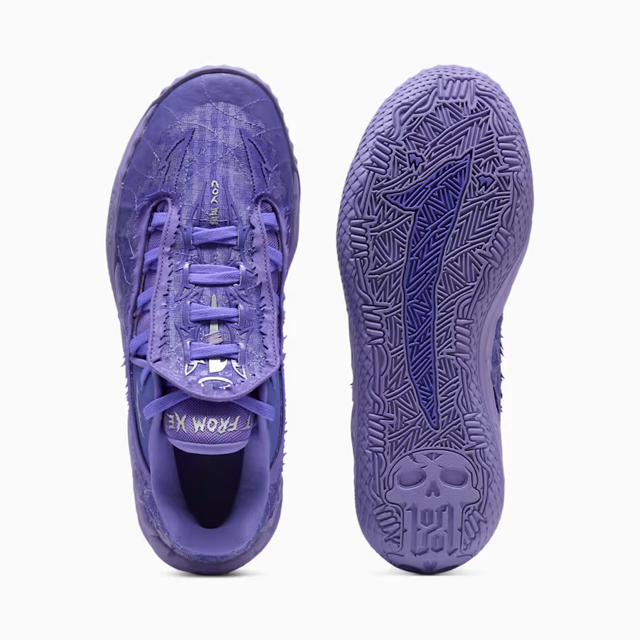 313266-01 Puma MB05 Lo Team Bank "Dark Amethyst" (Men's)