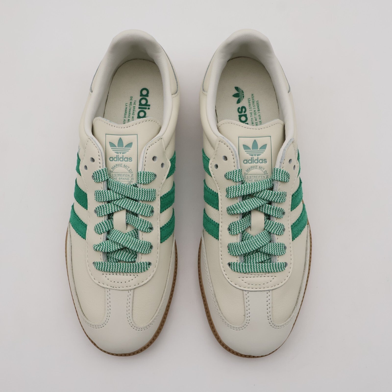 JI3906 adidas Originals Samba OG Off White Court Green Hazy Green (Women's)