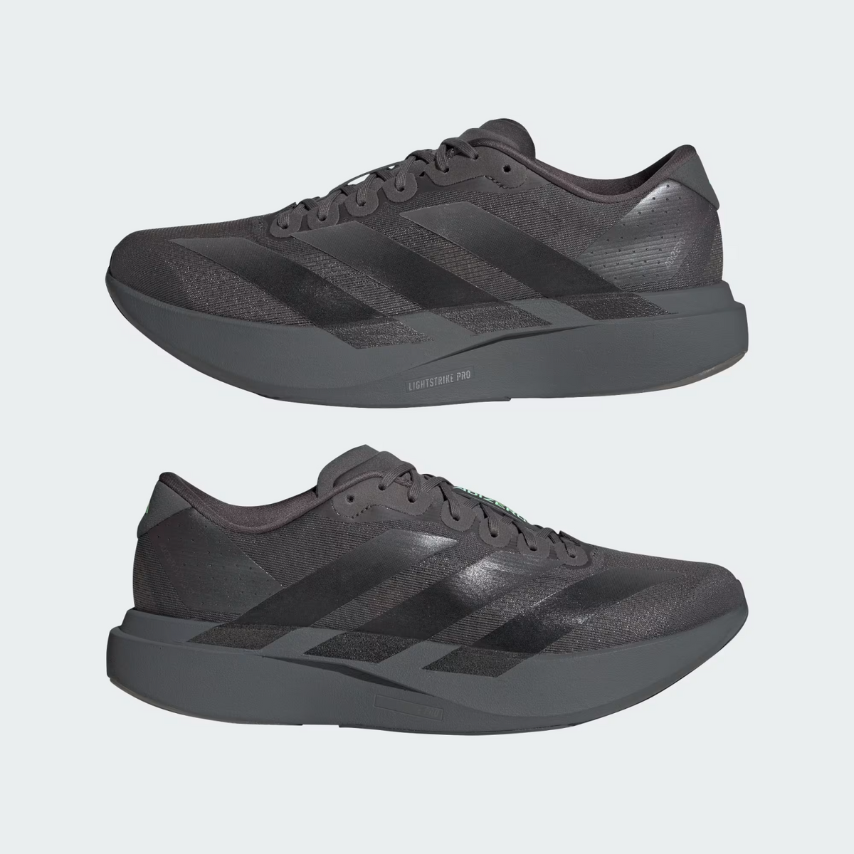 KJ1364 adidas adizero Evo SL Grey Five Core Black Lime Burst (Men's)