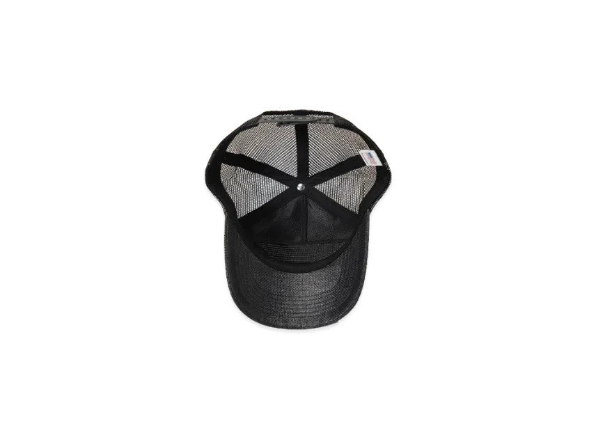 Supreme Raffia Mesh Back 5-Panel "Black"