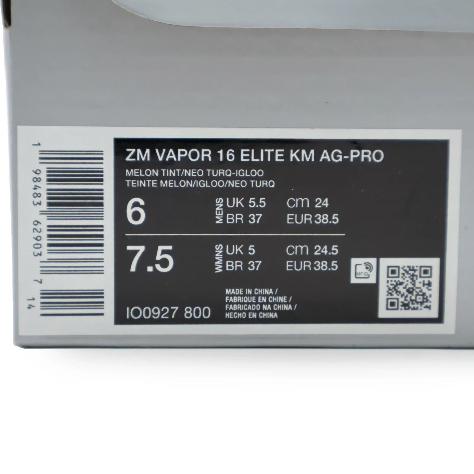 IO0927-800 Nike Mercurial Vapor 16 Elite Kylian Mbappe (Men's)